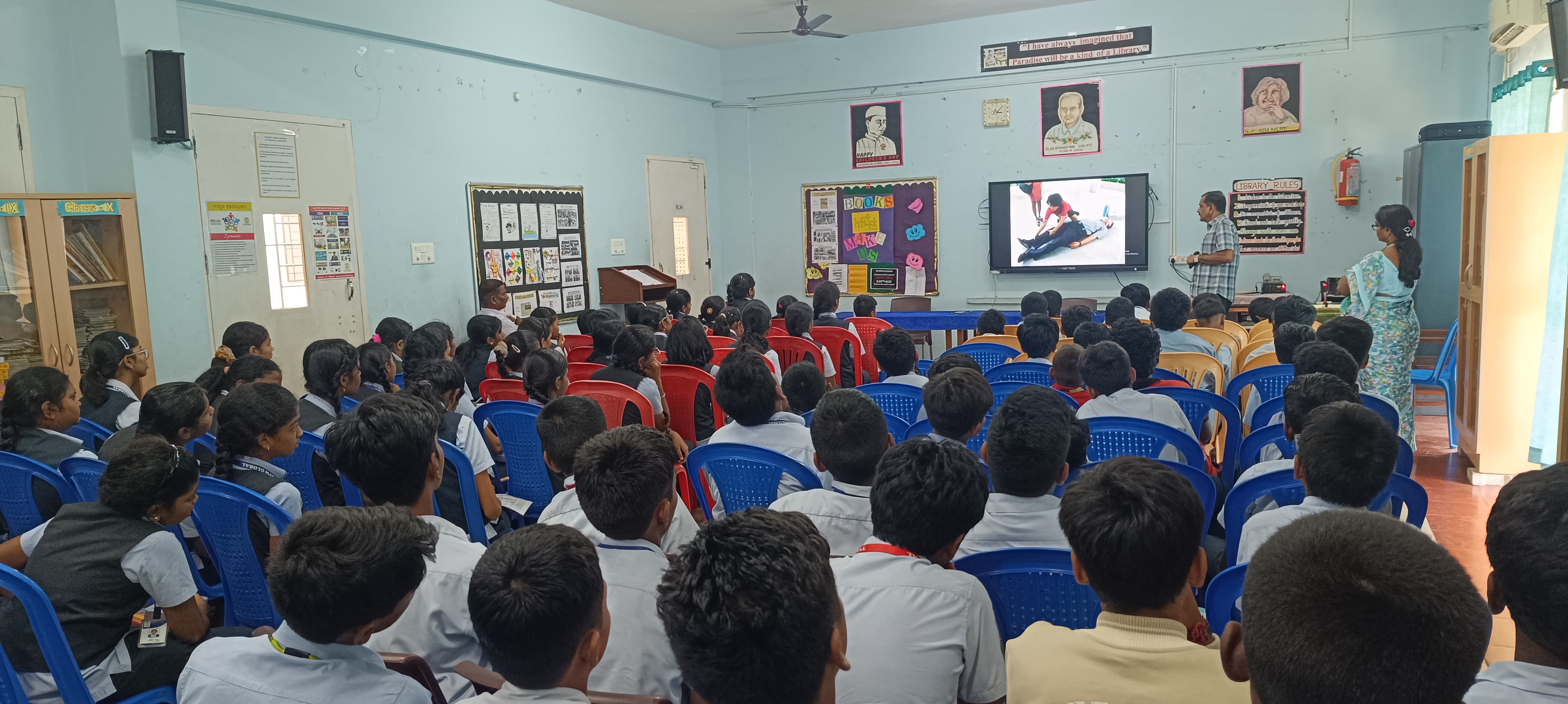 Life-Saving Skills in Action - First Aid Awareness Program led by Mr. C. Sivaramalingam